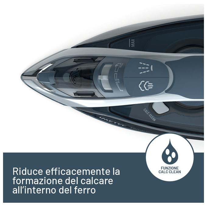 Imetec Zerocalc Power Ferro da Stiro a Vapore 2200W