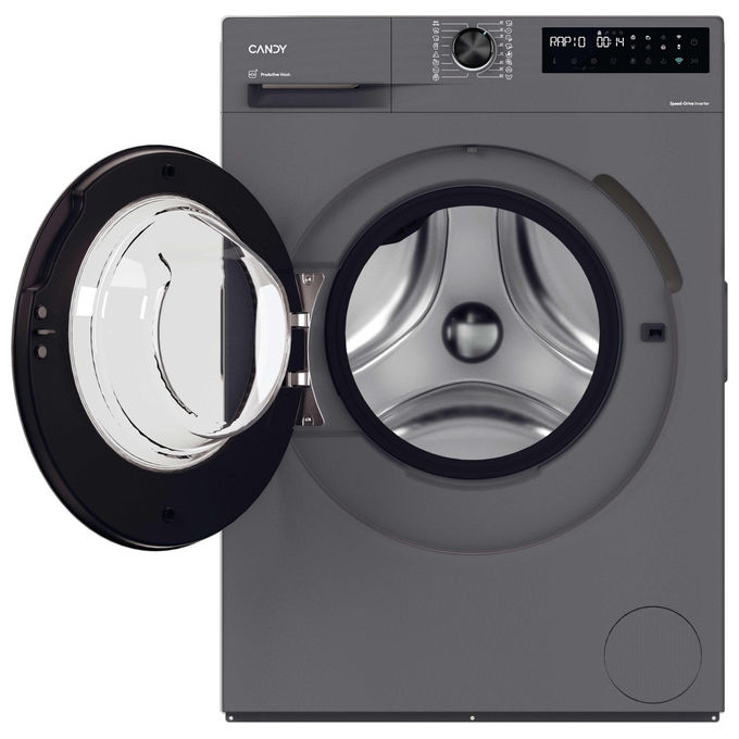 Candy BR 26SSB6G-S Lavatrice Carica Frontale 6 Kg 1200 Giri Classe A Antracite (60x42x85) cm colore Antracite