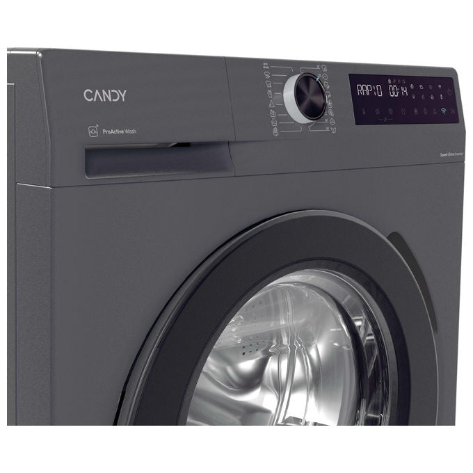 Candy BR 26SSB6G-S Lavatrice Carica Frontale 6 Kg 1200 Giri Classe A Antracite (60x42x85) cm colore Antracite