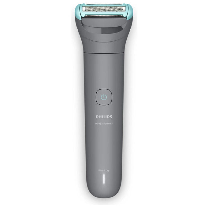 Philips BG3485-15 Serie 3000 Rasoio elettrico corpo Wet Dry sistema tripla protezione autonomia 80 min colore Grigio