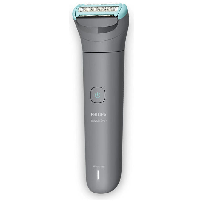 Philips BG3485-15 Serie 3000 Rasoio elettrico corpo Wet Dry sistema tripla protezione autonomia 80 min colore Grigio