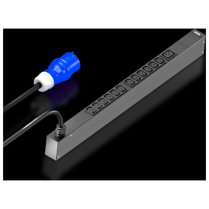 Rittal PDU 7979.110 Unita' di Distribuzione Energia 13 Prese AC Nera