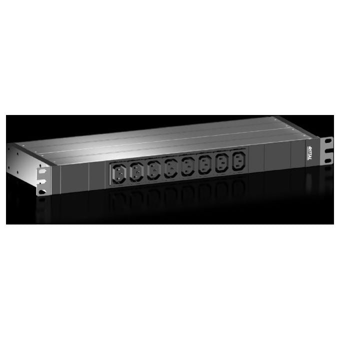 Rittal PDU 7979.102 8 Uscite AC 0U Basic Nera