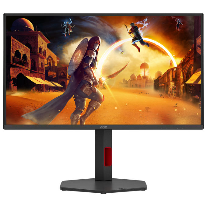 AOC G4 Q25G4SR Monitor PC 24.5'' Quad HD LED Nero-Rosso