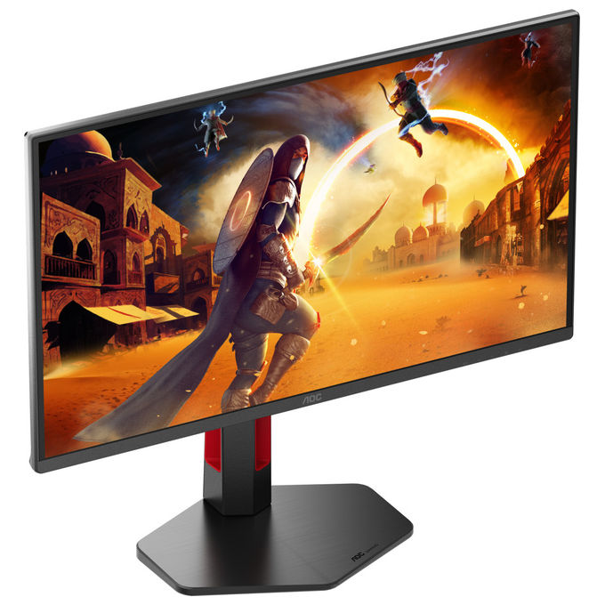 AOC G4 Q25G4SR Monitor PC 24.5'' Quad HD LED Nero-Rosso