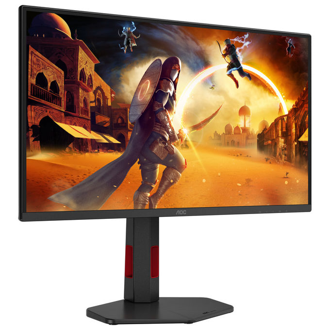 AOC G4 Q25G4SR Monitor PC 24.5'' Quad HD LED Nero-Rosso