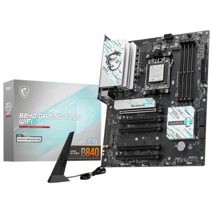 Msi, Scheda Madre, B840 Gaming Plus Wi-Fi, ATX, Socket AM5, DDR5