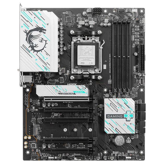 Msi, Scheda Madre, B840 Gaming Plus Wi-Fi, ATX, Socket AM5, DDR5