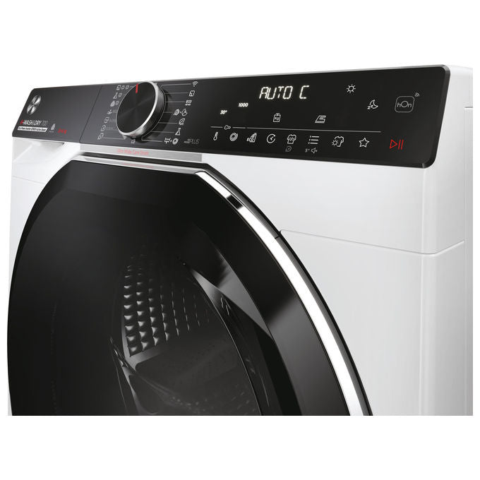 Hoover H7D 6106MBC8-S H-WASHandDRY 700 Lavasciuga Libera Installazione 10-6 Kg 1600 rpm Classe A Wi-Fi Vapore (85x60x60 cm) colore Bianco