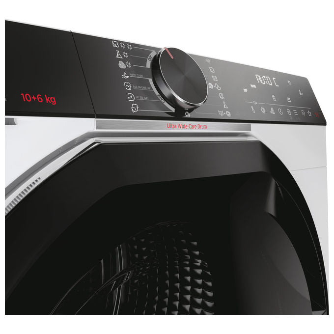Hoover H7D 6106MBC8-S H-WASHandDRY 700 Lavasciuga Libera Installazione 10-6 Kg 1600 rpm Classe A Wi-Fi Vapore (85x60x60 cm) colore Bianco