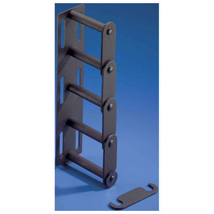 Rittal, Portacavi 4U, Montaggio Rack 19, Metallo, RAL 9005