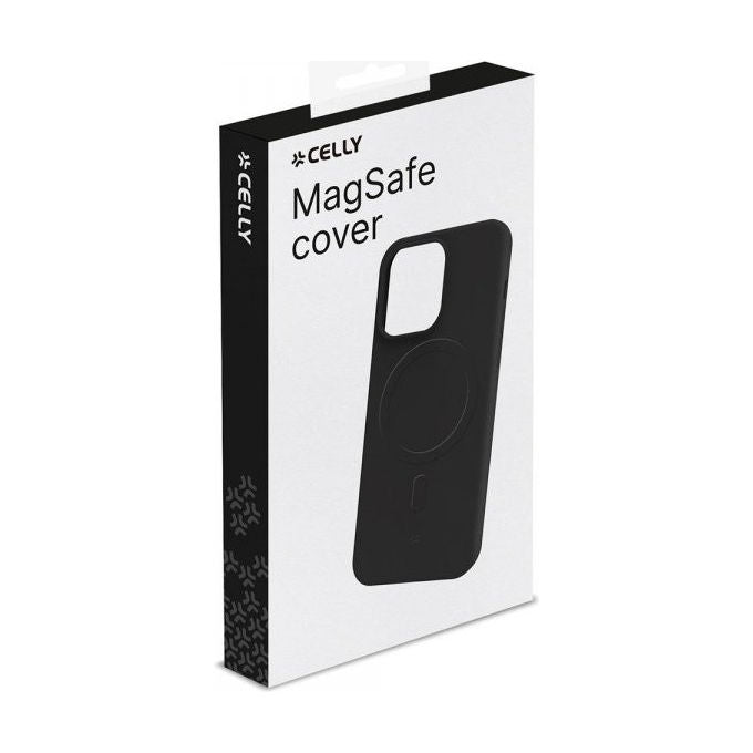 Celly Cover Cromomag Blu TPU Compatibile Magsafe per Apple iPhone 15 Pro Max