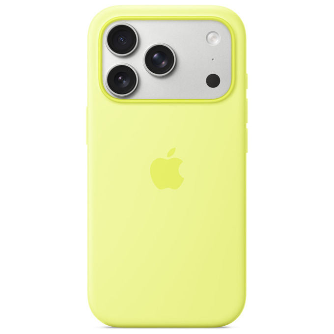 Apple Custodia MagSafe Silicone iPhone 17 Pro Giallo Neon