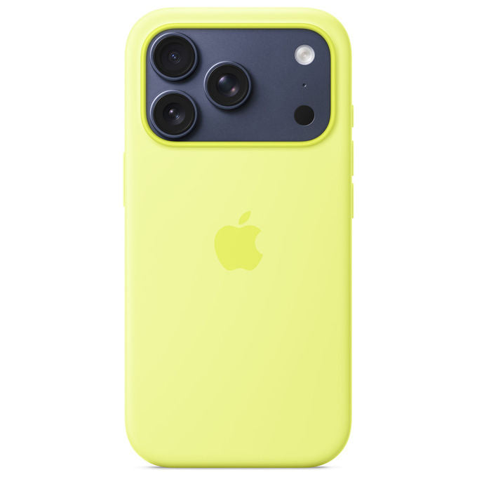 Apple Custodia MagSafe Silicone iPhone 17 Pro Giallo Neon