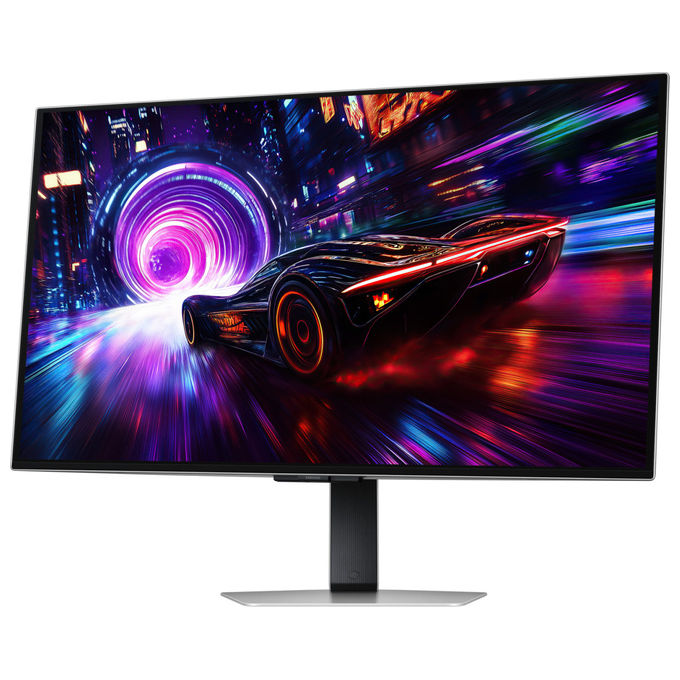 Samsung, Monitor Gaming Odyssey OLED G8 G81SF, 32'' UHD Flat, Argento