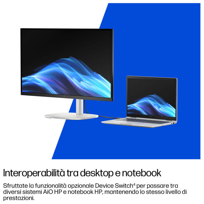 HP EliteStudio 8, All-in-One, 27 pollici, PC Desktop AI, Intel Core Ultra 5, 16 GB RAM, 512 GB SSD, Windows 11 Pro