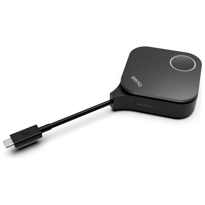 BenQ WDC15 InstaShow Sistema di Presentazione Wireless HDMI 4K UHD Wi-Fi 5 Dual Band USB-C colore Nero