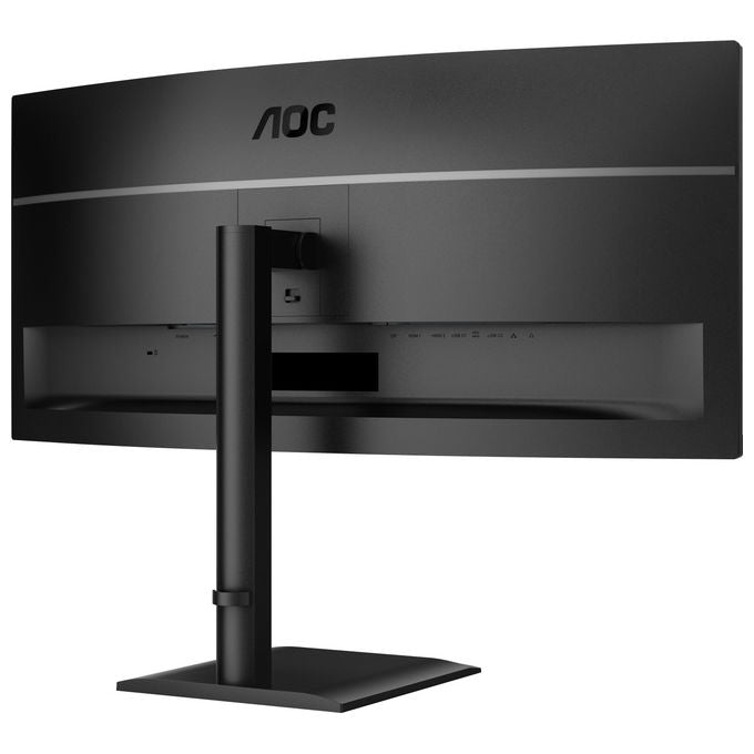 AOC CU34E4CV Monitor PC 34'' Curvo VA UWQHD 21:9 120Hz HDR10 USB-C 90W KVM FreeSync colore Nero
