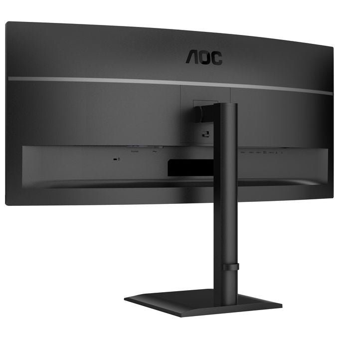 AOC CU34E4CV Monitor PC 34'' Curvo VA UWQHD 21:9 120Hz HDR10 USB-C 90W KVM FreeSync colore Nero
