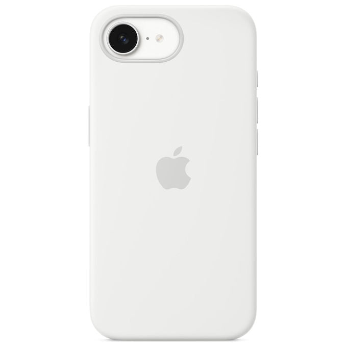 Apple, Custodia Silicone, Bianco, per iPhone 16e