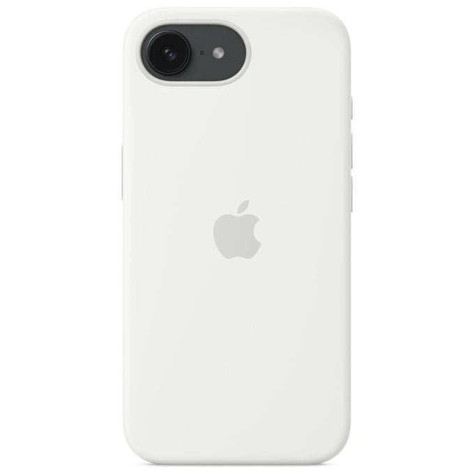 Apple, Custodia Silicone, Bianco, per iPhone 16e