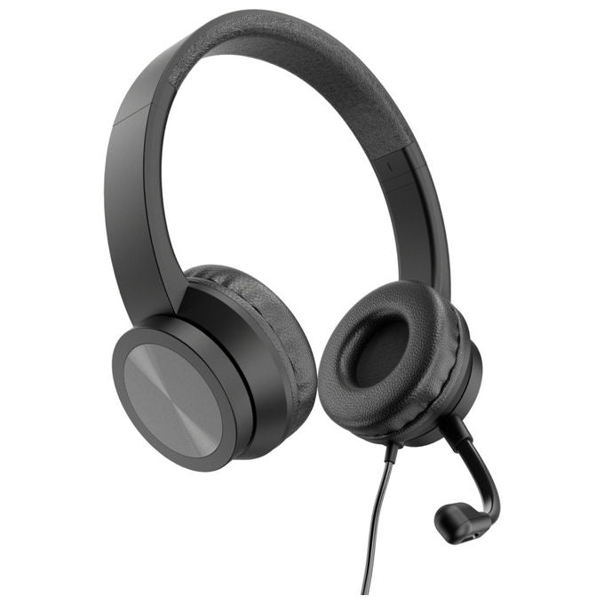 Conceptronic Cuffie Stereo USB Polona05B con Microfono Nero