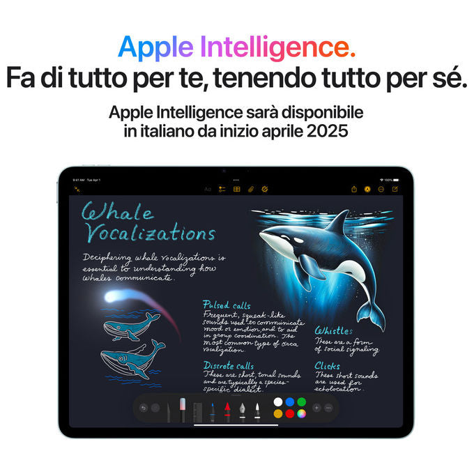 Apple, iPad Air 11'', Wi-Fi, 512GB, Viola