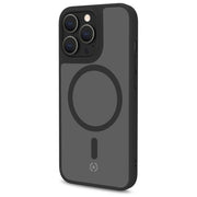 Celly Cover Magmatt Trasparente Nera Compatibile con Apple iPhone 17 Pro