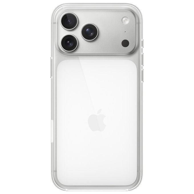 Celly Cover Magmatt Trasparente Viola Compatibile Magsafe Per Apple iPhone 17 Pro Max