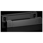 Rittal Pezzo D'angolo Acciaio Nero 600x100 mm