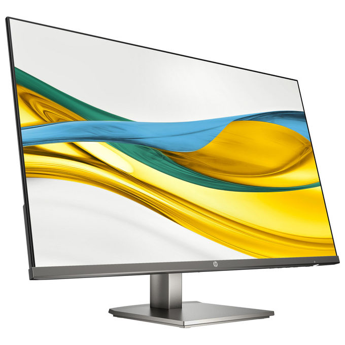 HP, Monitor FHD 27'' Serie 5 527da, LCD Opaco, Altoparlanti, Nero