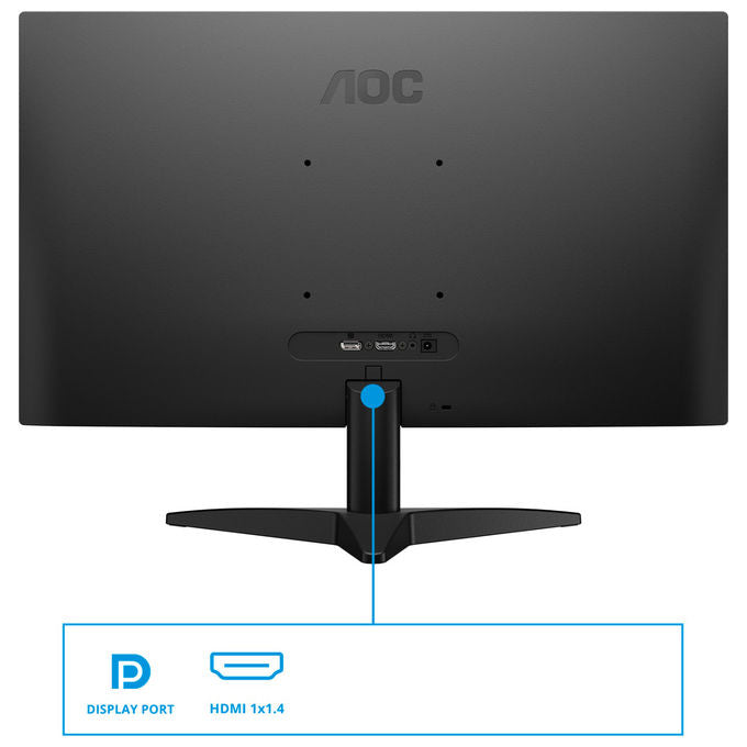 AOC Monitor FHD 23.8'' 144Hz LED Nero 24B36X