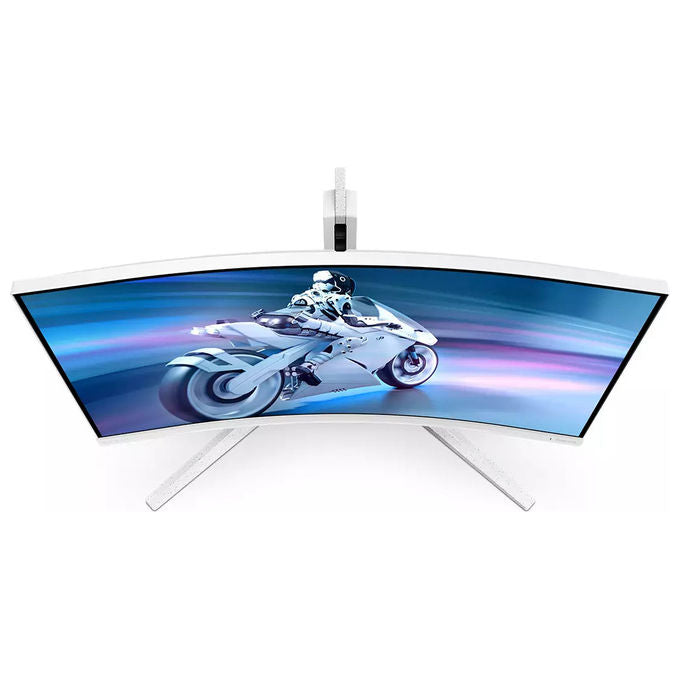 Philips, Monitor Gaming Curvo Evnia 5000 32M2C5501-00, 31.5'' Quad HD, 1 ms, Bianco