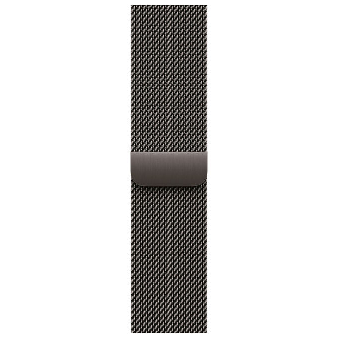 Apple, Cinturino Maglia Milanese Ardesia 42mm, Acciaio Inossidabile, Regolabile, Magnetico