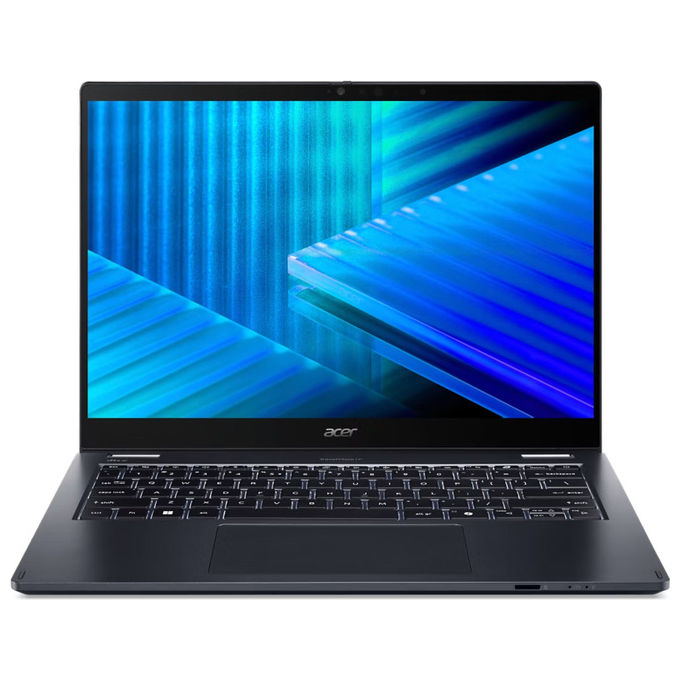 Acer NX.BF8ET.004 TravelMate TMP414RN-55-TCO-71X7 Notebook convertibile 14 pollici Intel Core Ultra 7 colore Blu