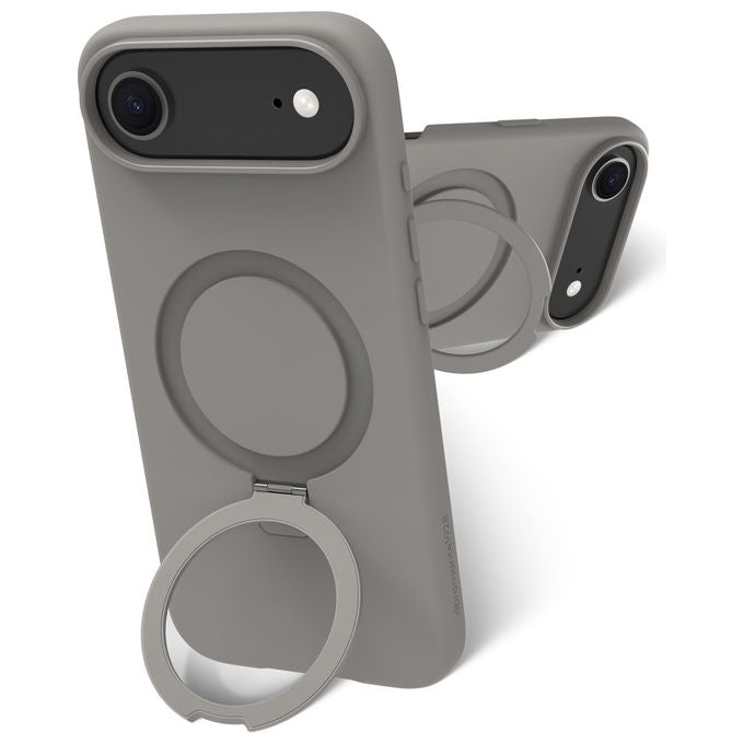 Dbramante1928, Custodia iPhone, Roskilde MS Kick ICON, Grigio, MagSafe