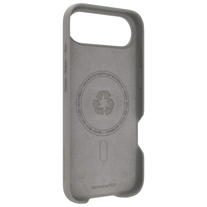 Dbramante1928, Custodia iPhone, Roskilde MS Kick ICON, Grigio, MagSafe