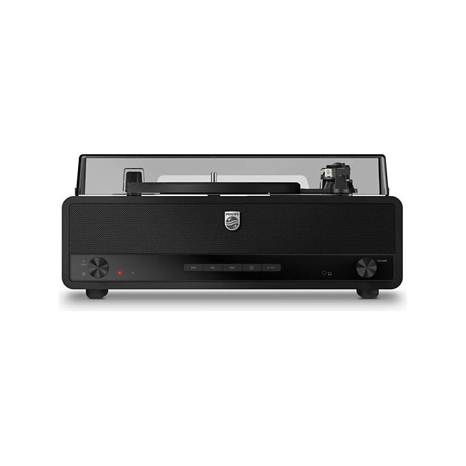 Philips TAV3000B-10 CENTURY Giradischi Bluetooth 3 velocita' Altoparlanti Integrati Bass-Reflex Auracast Arresto Automatico colore Nero