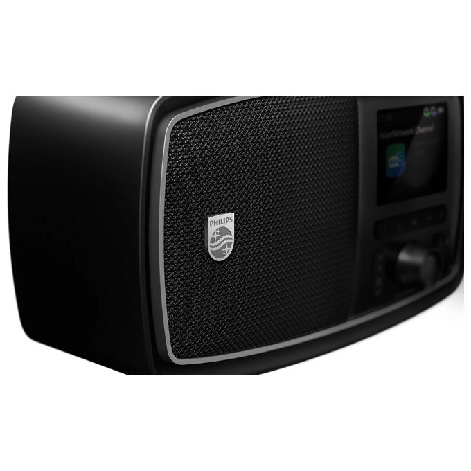 Philips TAV2000DB Radio Portatile DAB+ FM Bluetooth 5.4 5 W Batteria 2600 mAh Doppia Sveglia colore Nero
