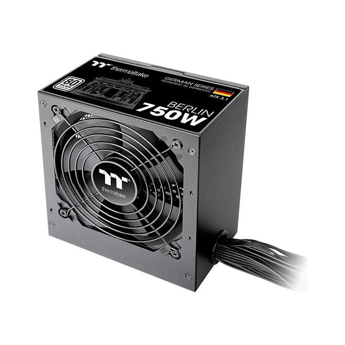 Thermaltake Berlin, Alimentatore PC, 750 W, ATX, Nero