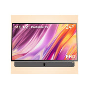 Metz, Smart Tv Portatile Google Tv, 24 Pollici, Ricarica Auto 12V, Power Bank