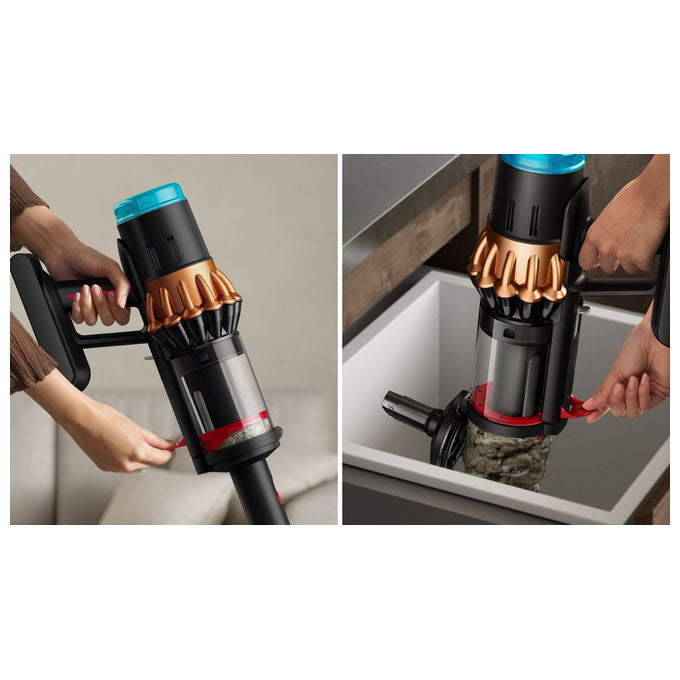 Dyson 492969-01 V16 Piston Animal Aspirapolvere a Bastone Senza Sacchetto Ciclonico 1,3 L 315 AW 70 min Filtro HEPA colore Nero Rame