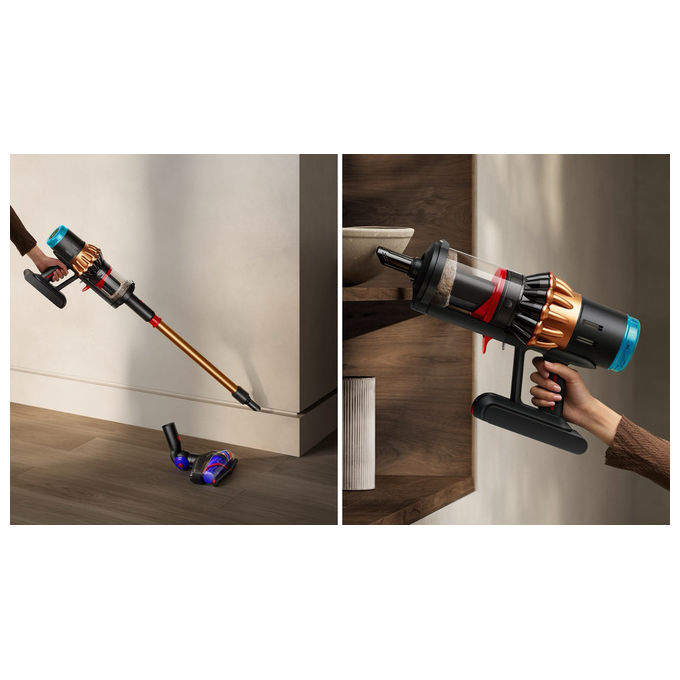 Dyson, Aspirapolvere a Bastone 2 in 1 V16 Piston Animal, Senza Filo, 315 Air Watt