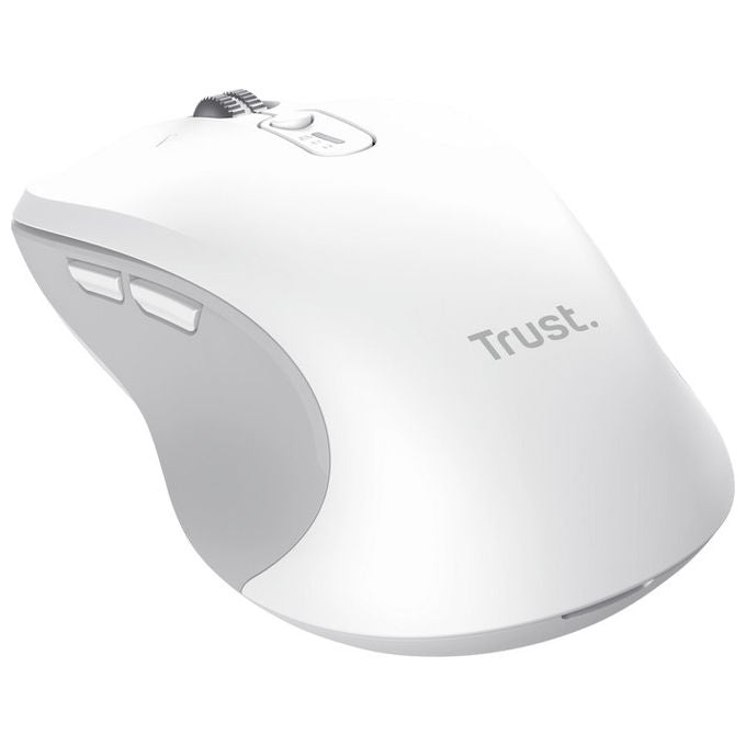 Trust Mouse Wireless Ambidestro 3200 DPI Bluetooth Bianco