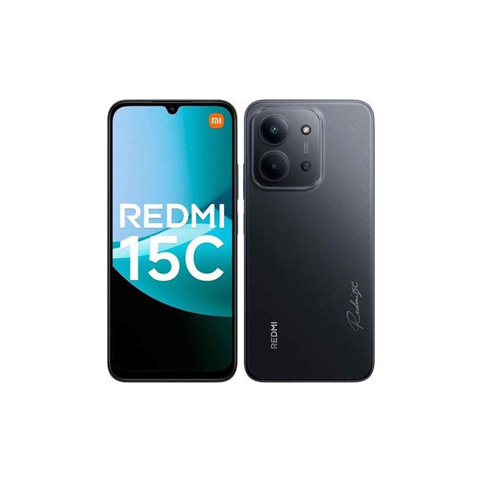 Xiaomi Redmi 15C, 4G Dual SIM, 256GB, 4GB RAM, Grigio Midnight