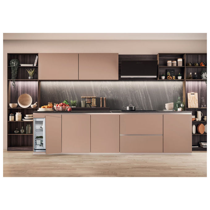 Hotpoint HABUL011 Frigorifero da incasso Statico 144 L 81.5 cm Classe E 39 dB Cerniere Reversibili colore Acciaio