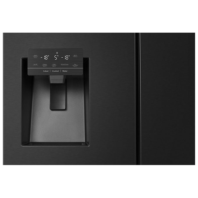 Hisense RF728N4SAFE Frigorifero Francia Porta totale 560 L Classe Energetica E Nero