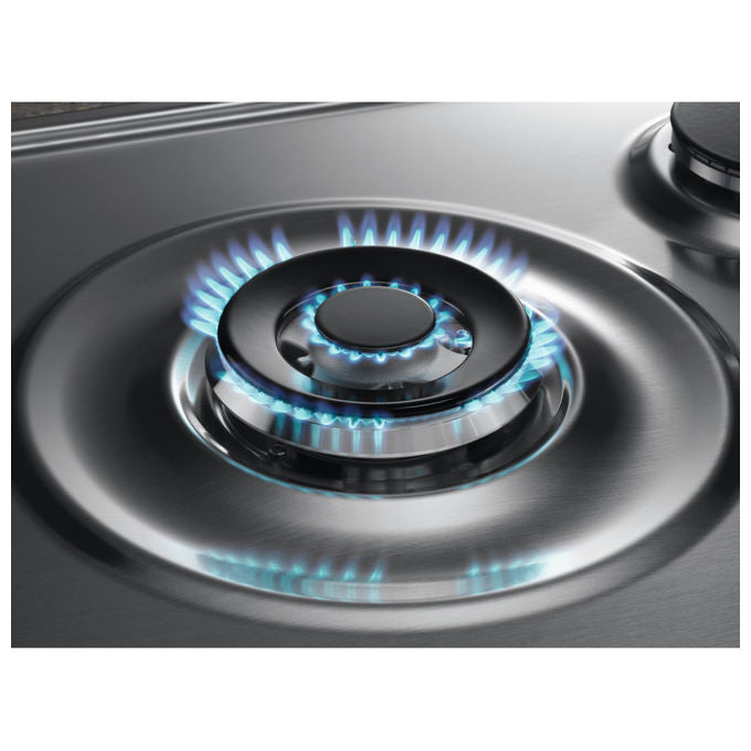 Electrolux, Piano Cottura a Gas, Slim Line, 90cm, Acciaio Inox, 5 Bruciatori