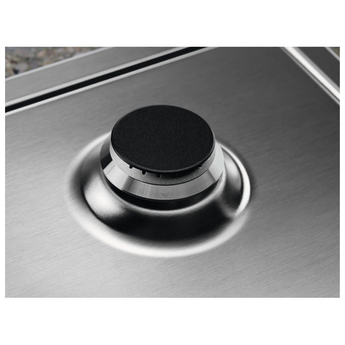 Electrolux, Piano Cottura a Gas, Slim Line, 90cm, Acciaio Inox, 5 Bruciatori