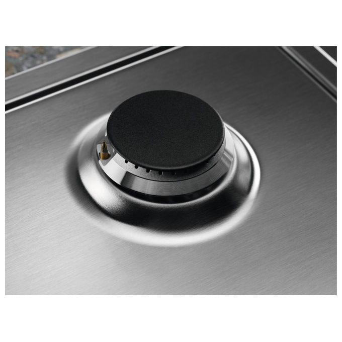 Electrolux, Piano Cottura a Gas, Slim Line, 90cm, Acciaio Inox, 5 Bruciatori